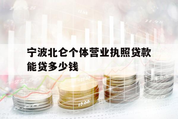 寧波北侖個體營業(yè)執(zhí)照貸款能貸多少錢