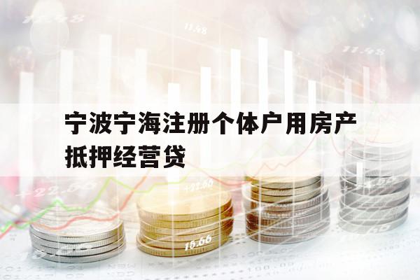 寧波寧海注冊個體戶用房產(chǎn)抵押經(jīng)營貸
