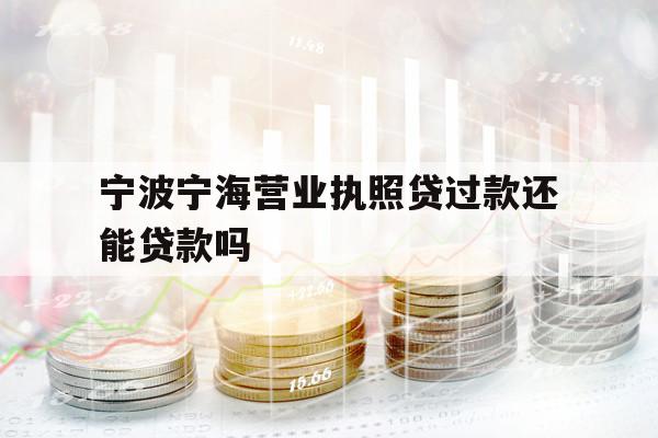 寧波寧海營業(yè)執(zhí)照貸過款還能貸款嗎