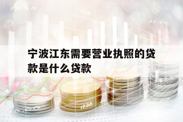 寧波江東需要營(yíng)業(yè)執(zhí)照的貸款是什么貸款