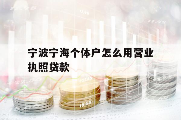 寧波寧海個(gè)體戶怎么用營(yíng)業(yè)執(zhí)照貸款