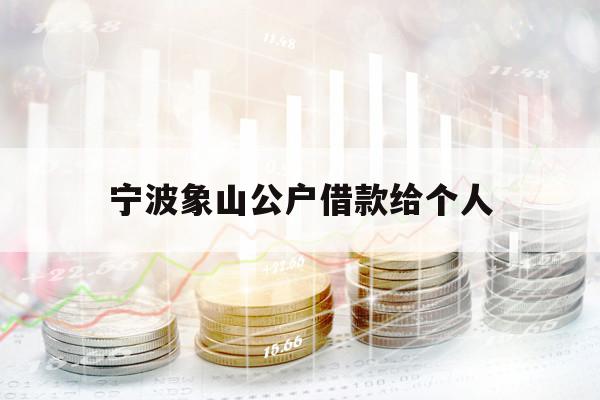 寧波象山公戶借款給個人