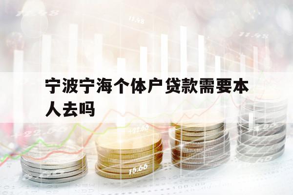 寧波寧海個體戶貸款需要本人去嗎