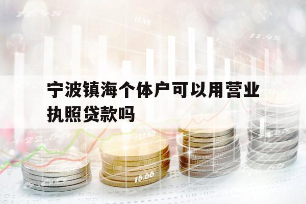 寧波鎮(zhèn)海個體戶可以用營業(yè)執(zhí)照貸款嗎