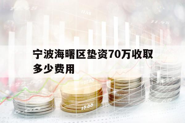 寧波海曙區(qū)墊資70萬收取多少費用
