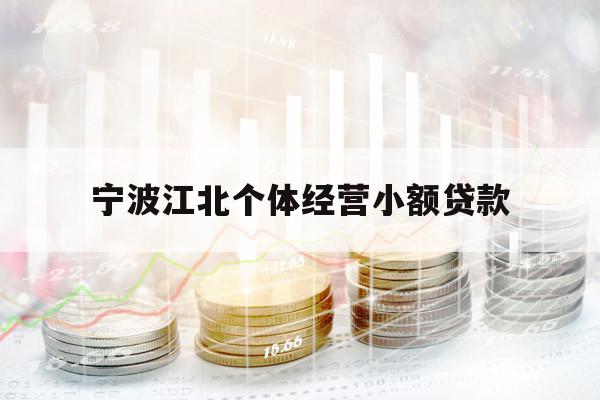 寧波江北個(gè)體經(jīng)營(yíng)小額貸款