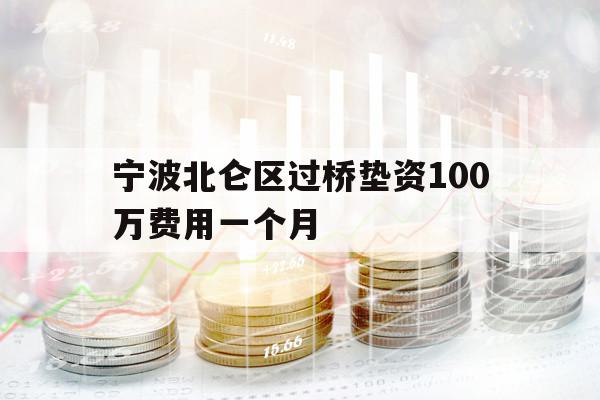 寧波北侖區(qū)過橋墊資100萬費用一個月