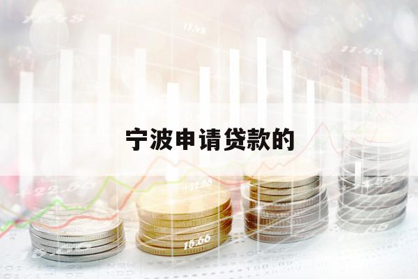 寧波申請(qǐng)貸款的