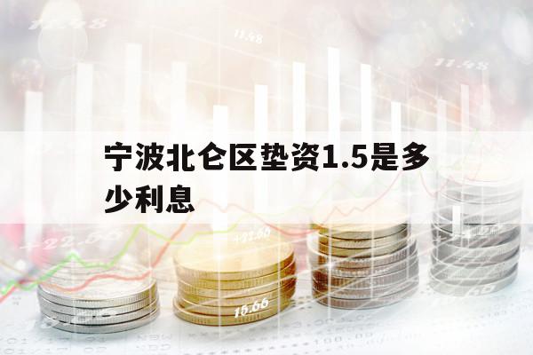 寧波北侖區(qū)墊資1.5是多少利息