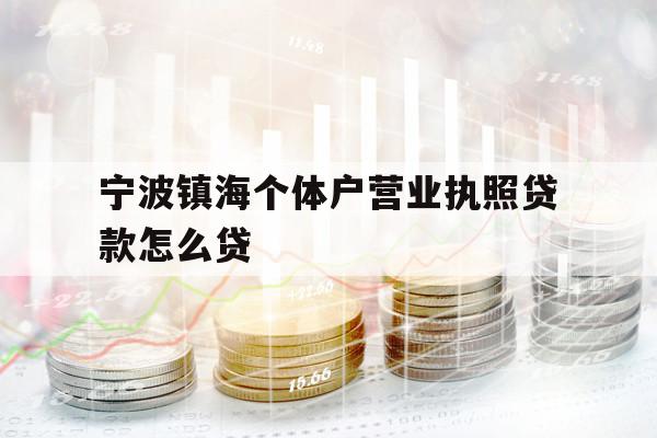 寧波鎮(zhèn)海個體戶營業(yè)執(zhí)照貸款怎么貸