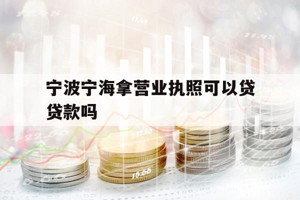 寧波寧海拿營業(yè)執(zhí)照可以貸貸款嗎