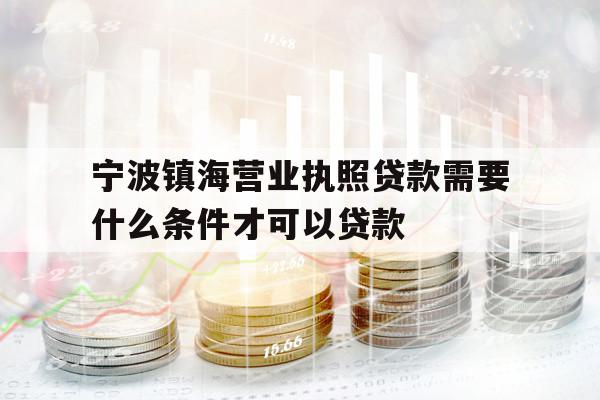 寧波鎮(zhèn)海營業(yè)執(zhí)照貸款需要什么條件才可以貸款