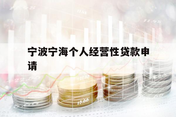 寧波寧海個人經(jīng)營性貸款申請