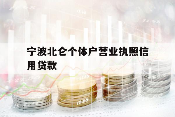 寧波北侖個體戶營業(yè)執(zhí)照信用貸款